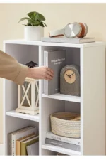 5-Cube Polywood Bookshelf Storage Organizer - Image 2