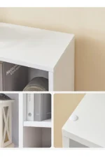 5-Cube Polywood Bookshelf Storage Organizer - Image 3
