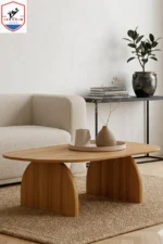 Sculptural Handmade Modern Minimalist Coffee Table - Image 2