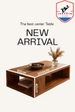 Solid Walnut Minimalist Coffee Table - Image 3