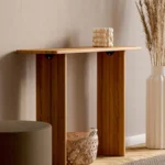 Modern Plywood Console Table for Entryway