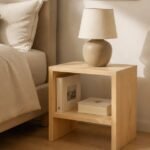 Natural Wooden Side Table