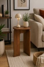 Lamp Side Table White - Image 8