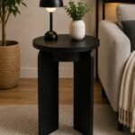 Lamp Table Black