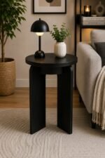 Lamp Side Table White - Image 4