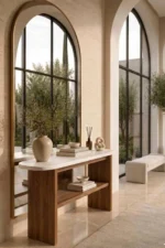 Stylish Polywood Console Table for Living