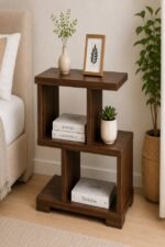 Bedside Brown Table