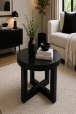 Nordic Round Table Brown - Image 7