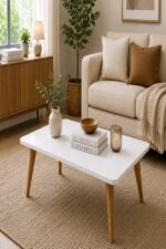 Luna Center Coffee Table White - Image 2