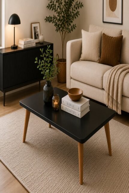 Luna Center Coffee Table Black