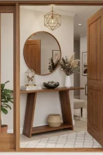 Modern Plywood Hallway Console Table - Image 4