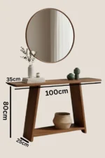 Modern Plywood Hallway Console Table - Image 5
