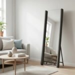 Black Frame Full Length Floor Mirror