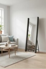 Black Frame Full Length Floor Mirror