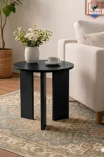 Modern Minimalist Polywood Coffee Table White Oak