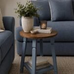 Modern Wooden Side Table for Living Room