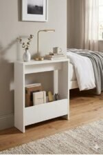 Space-Saving Bedside Table Magazine Organizer