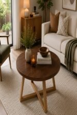 Nordic Round Center Table White - Image 4