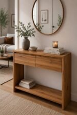 Double Drawer Console Table - Image 2