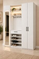 Walnut 2 Color Cabinet - Image 2