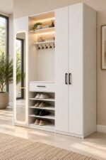Walnut 2 Color Cabinet - Image 4