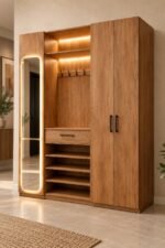 Walnut 2 Color Cabinet - Image 6