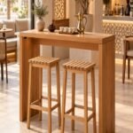 Modern MDF Coffee Shop Table 120cm