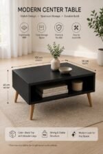 Livora Center Table Black - Image 3