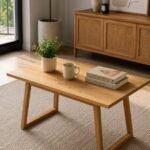 Norvia Center Table Brown