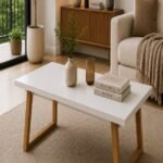 Norvia Center Table White