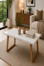 Norvia Center Table White