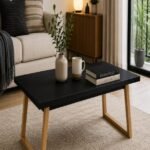 Norvia Center Table Black