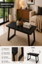 Norvia Center Table White - Image 9