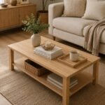 Nordic Center Table Brown